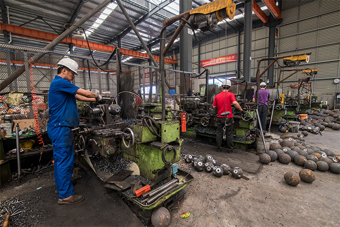 自贡网架配件车间